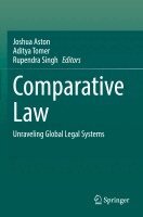 Joshua Aston, Aditya Tomer, Rupendra Singh - Comparative Law, Häftad