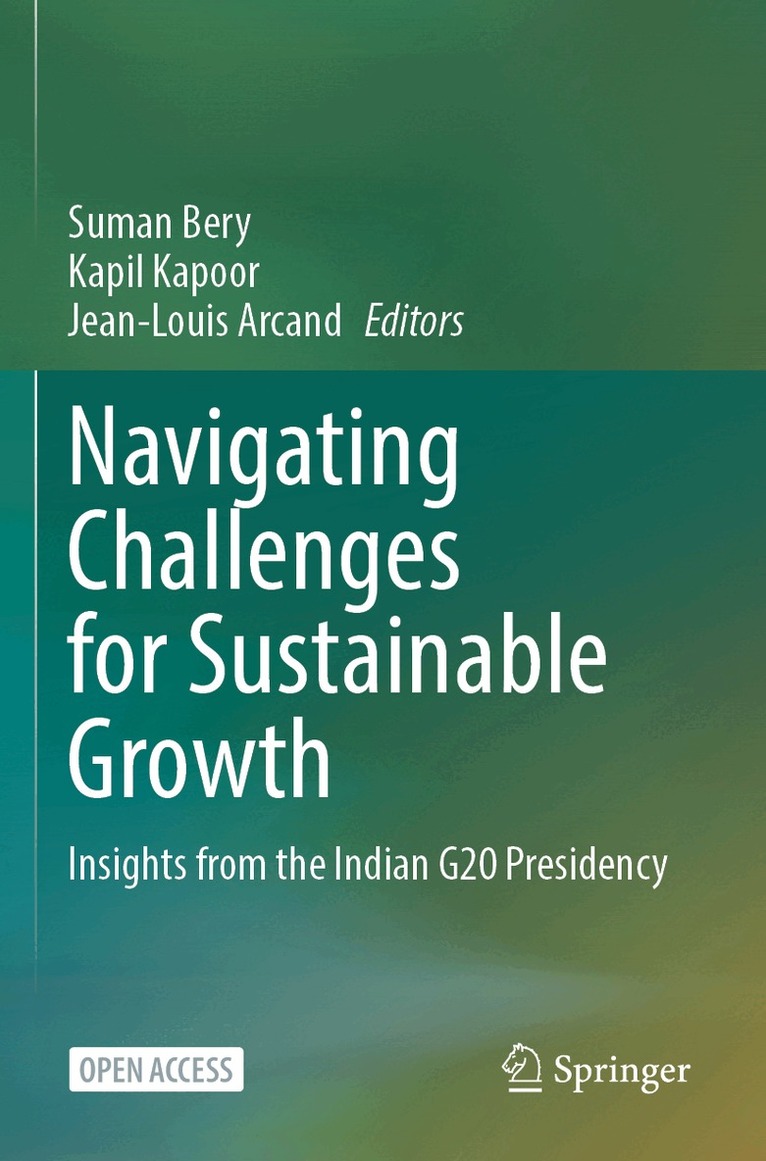 Suman Bery, Kapil Kapoor, Jean-Louis Arcand - Navigating Challenges for Sustainable Growth, Häftad. Tillgänglighet: Lägg i varukorg
