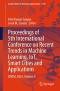 Proceedings of 5th International Conference on Recent Trends in Machine Learning, IoT, Smart Cities and Applications