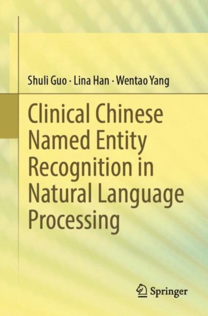 Wentao Yang, Lina Han, Shuli Guo - Clinical Chinese Named Entity Recognition in Natural Language Processing, E-bok