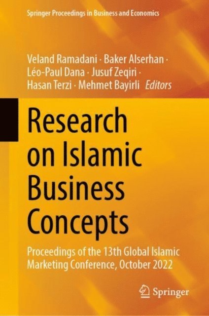 Mehmet Bayirli, Hasan Terzi, Jusuf Zeqiri, Leo-Paul Dana, Baker Alserhan, Veland Ramadani - Research on Islamic Business Concepts, E-bok