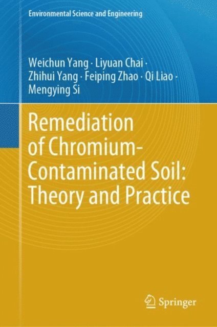 Mengying Si, Qi Liao, Feiping Zhao, Zhihui Yang, Liyuan Chai, Weichun Yang - Remediation of Chromium-Contaminated Soil: ?Theory and Practice?, E-bok
