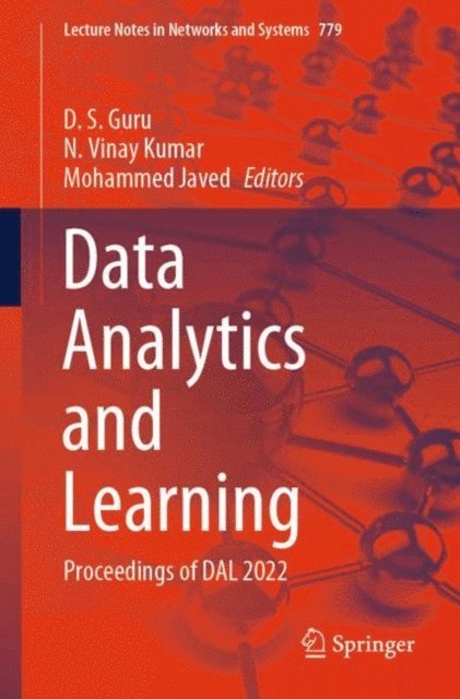 Mohammed Javed, N. Vinay Kumar, D. S. Guru - Data Analytics and Learning, E-bok