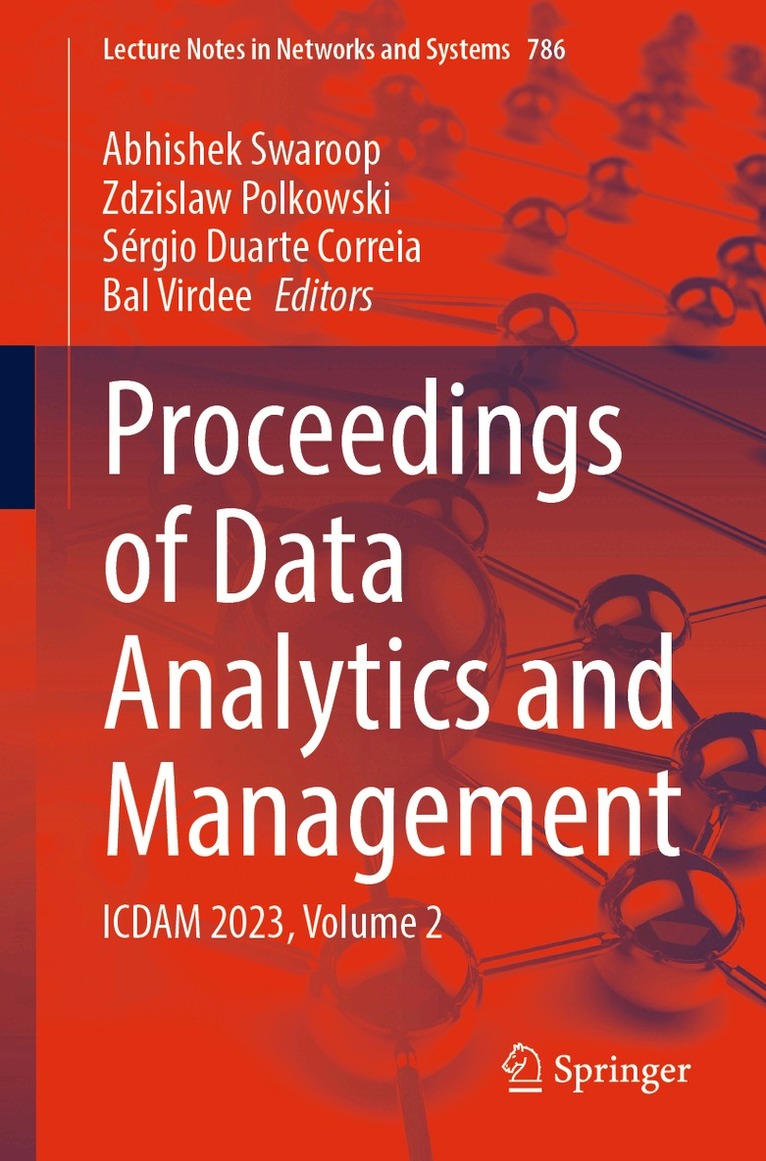 Abhishek Swaroop, Zdzislaw Polkowski, Sérgio Duarte Correia, Bal Virdee - Proceedings of Data Analytics and Management, Häftad