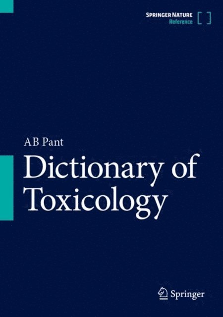 AB Pant - Dictionary of Toxicology, E-bok