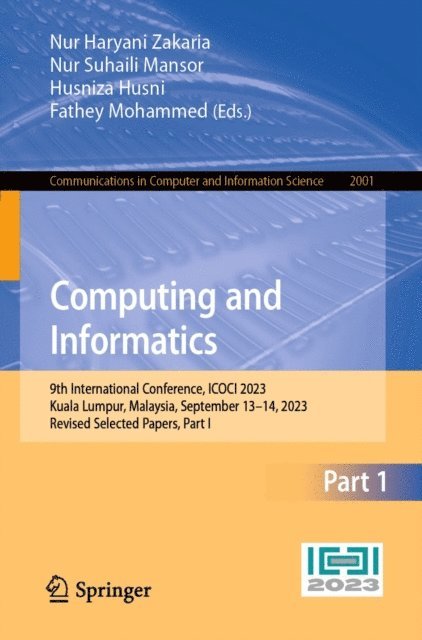 Fathey Mohammed, Husniza Husni, Nur Suhaili Mansor, Nur Haryani Zakaria - Computing and Informatics, E-bok