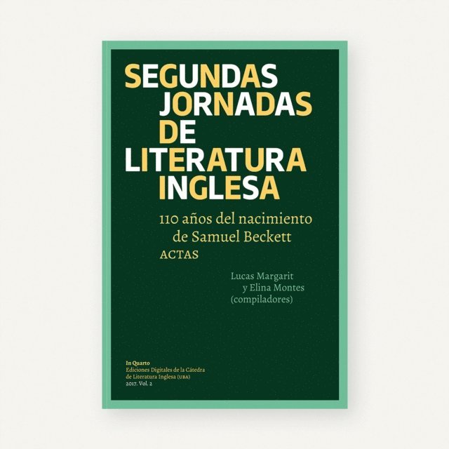 Lucas Margarit - Segundas Jornadas de Literatura Inglesa, E-bok