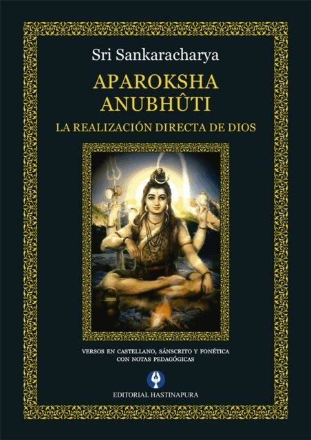 Sankaracharya - Aparoksha Anubhuti, E-bok