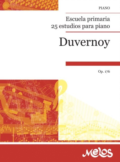 Jean Baptiste Duvernoy - Duvernoy. Escuela primaria,  25 estudios para piano, E-bok