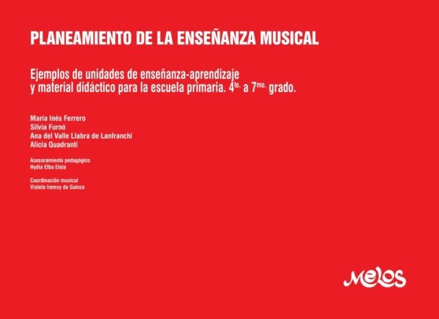Silvia Cristina Furno, Maria Ines Ferrero - Planeamiento de la enseñanza musical, E-bok
