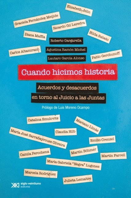 Lautaro Garcia Alonso, Agustina Ramon Michel, Roberto Gargarella - Cuando hicimos historia, E-bok