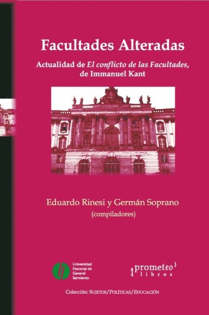 German Soprano, Eduardo Rinesi - Facultades alteradas, E-bok
