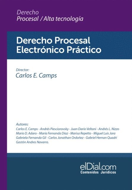 Gaston Andres Navarro, Gabriel Hernan Quadri, Carlos Jonathan Ordonez, Gabriela Fernanda Gil, Miguel Luis Jara, Marisa Repetto, Maria Fernanda Diaz, Mario D. Adaro, Andres L. Nizzo, Juan Dario Veltani, Andres Piesciorovsky, Carlos E. Camps - Derecho Procesal Electrónico Práctico, E-bok