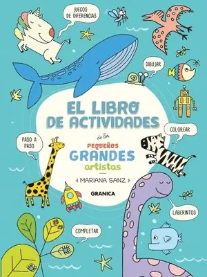 Mariana Sanz - El Libro de Actividades de Los Pequeños Grandes Artistas / The Little Big Artists Activity Book, Häftad. Tillgänglighet: Lägg i varukorg