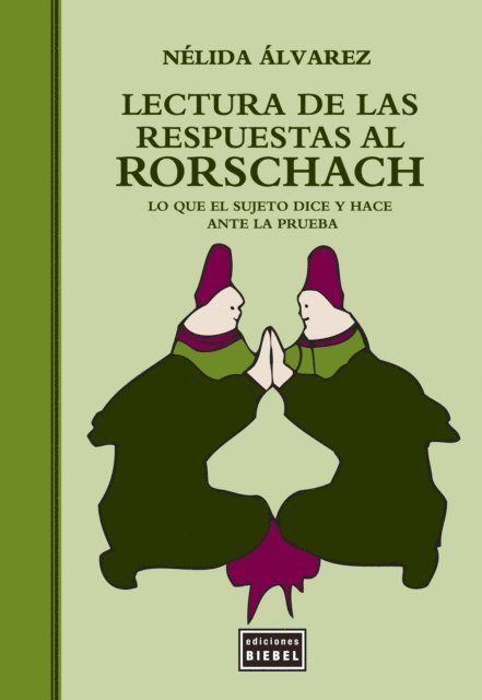 Nelida Alvarez - Lectura de las respuestas al Rorschach, E-bok
