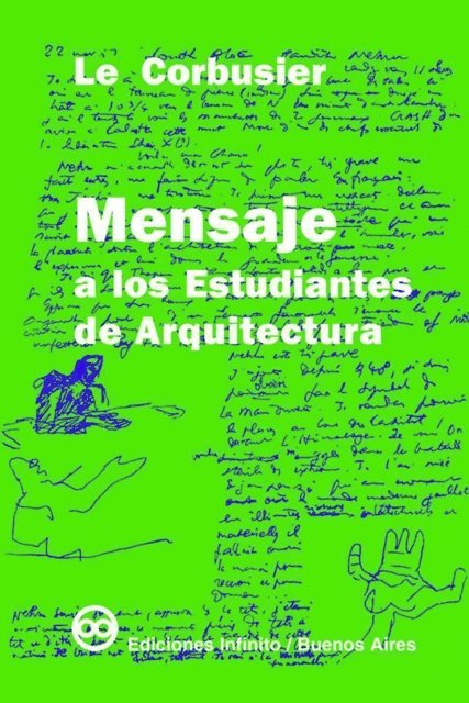 Le Corbusier - Mensaje a los estudiantes de arquitectura, E-bok