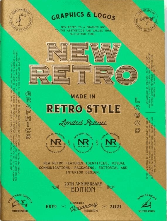 Victionary - NEW RETRO: 20th Anniversary Edition, Häftad