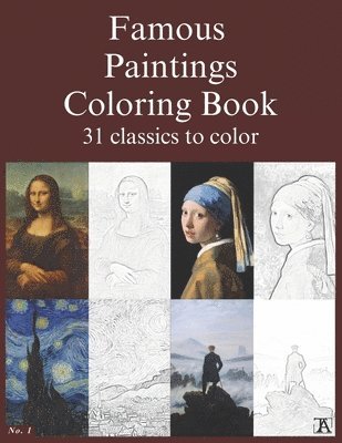 Manuel Alejandro Torres Herbonnieri - Famous paintings coloring book, Häftad