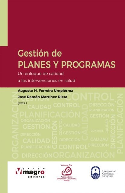 Jose Ramon Martinez Riera, Augusto H. Ferreira Umpierrez - GESTIÓN DE PLANES Y PROGRAMAS., E-bok