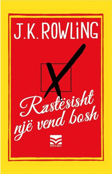 J K Rowling Den tomma stolen (Albanska)