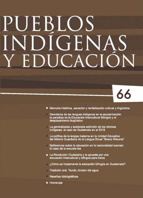 Ruth Moya, Luis Enrique Lopez - Pueblos indígenas y educación No. 66, E-bok
