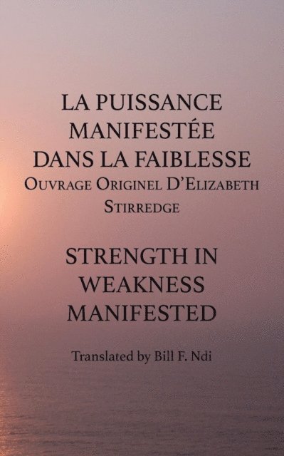 F. Ndi - Puissance Manifestee Dans La Faibless, E-bok