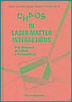 Peter W. Milonni, M-L Shih - Chaos in Laser-Matter Interactions, Inbunden. Tillgänglighet: Tillfälligt slut