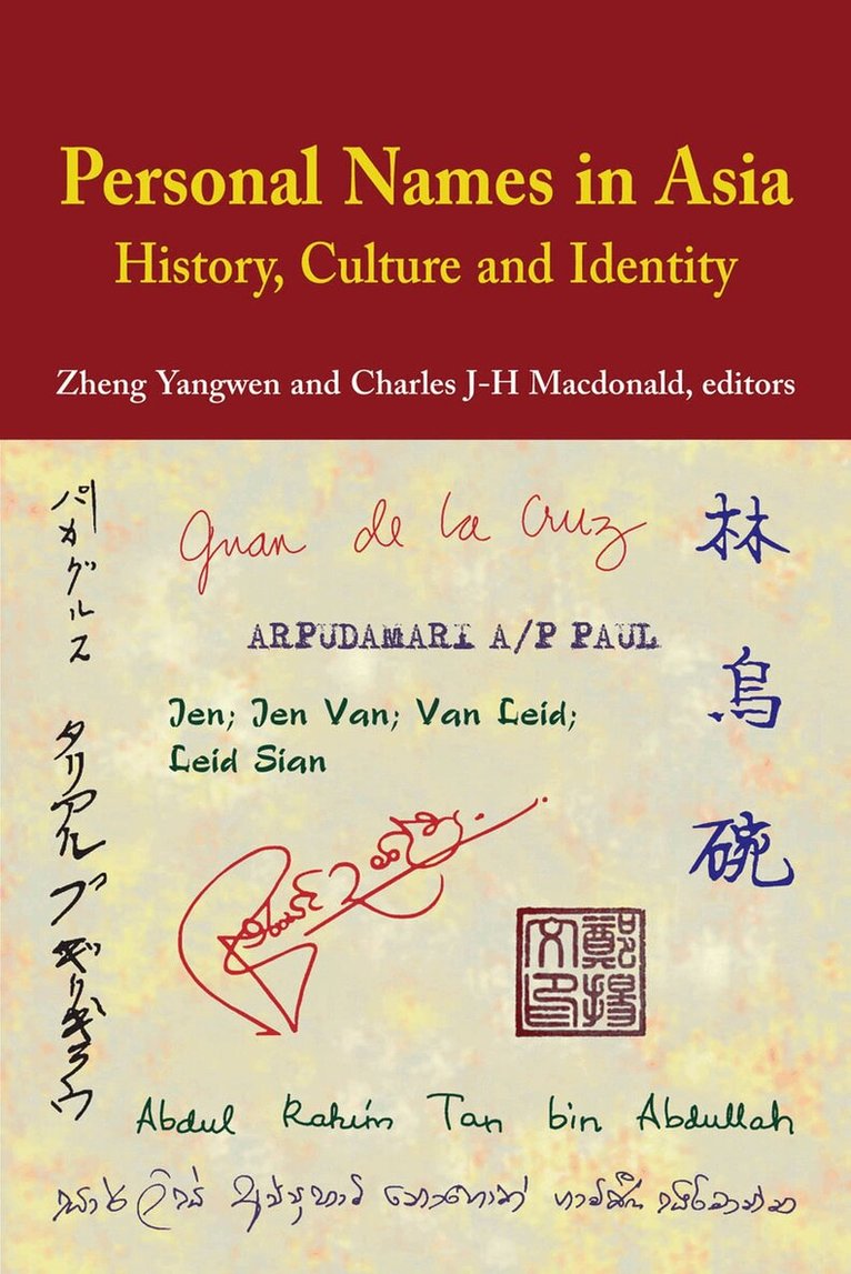 NUS Press - Personal Names in Asia, Häftad. Tillgänglighet: Lägg i varukorg