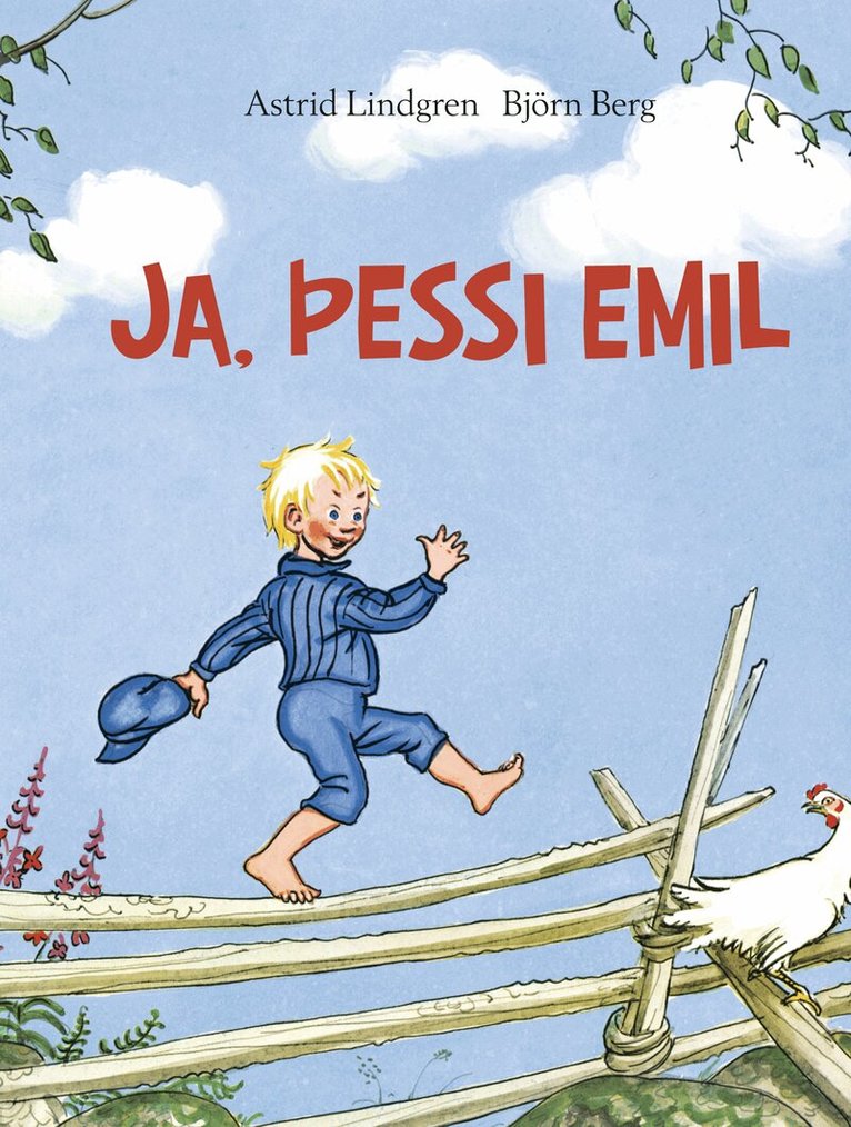 Astrid Lindgren - Emil i Lönneberga (Isländska), Inbunden