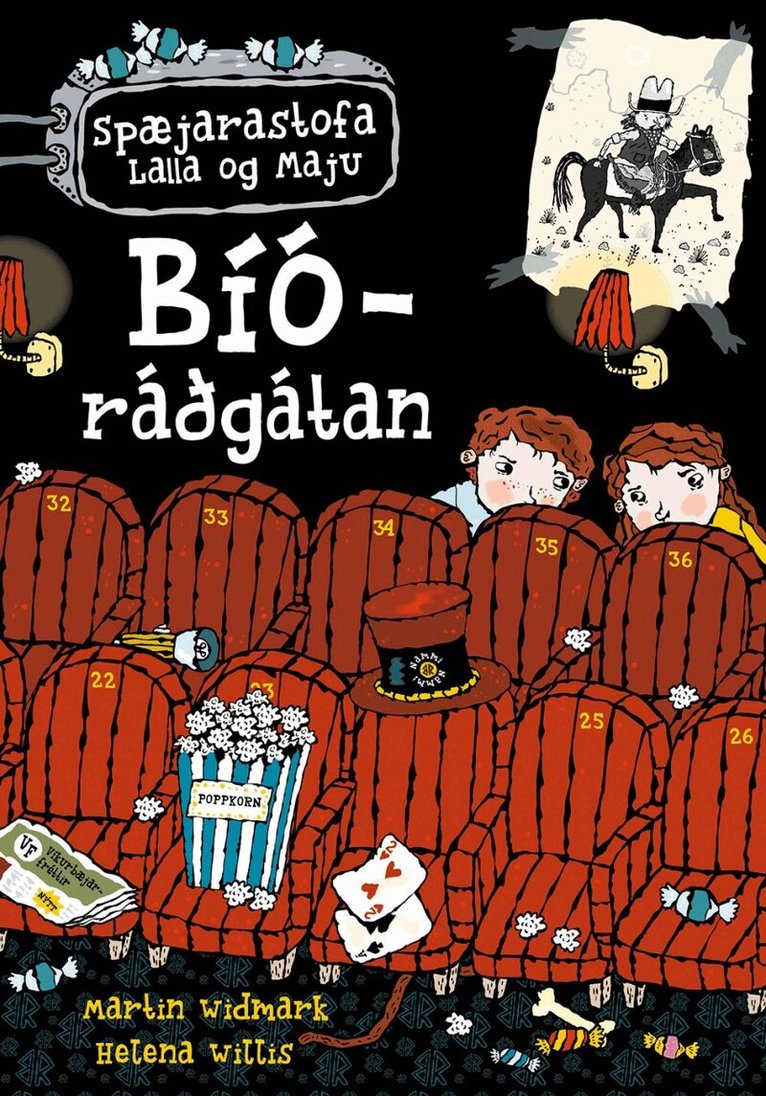 Martin Widmark - Biografmysteriet (Isländska), Inbunden