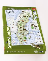 e-Bok Svensk natur pussel 100 bitar <br />                        Pussel