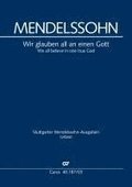 Wir glauben all an einen Gott (Klavierauszug)