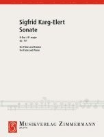 Sigfrid Karg-Elert - Sonate B-Dur, Övrigt