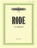 24 Caprices fr Violine solo