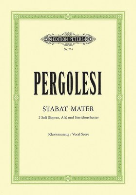 Giovanni Battista Pergolesi, Gustav Rosler - Stabat Mater, Övrigt