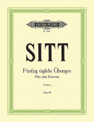 Hans Sitt - Fünfzig tägliche Übungen, Övrigt. Tillgänglighet: Lägg i varukorg