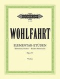 40 Elementar-Etüden für Violine solo op. 54