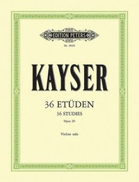 36 Studies Op. 20 for Violin