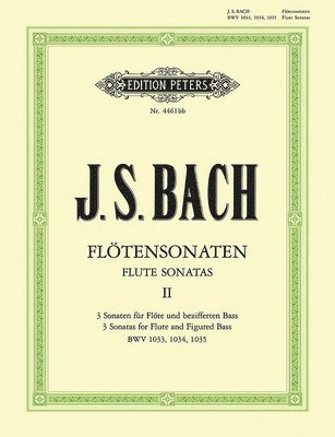 Johann Sebastian Bach, Konrad Hampe - Flute Sonatas, Vol. 2: BWV 1033-1035 for Flute and Continuo, Övrigt