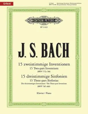 Johann Sebastian Bach, Ulrich Bartels - Inventions and Sinfonias BWV 772-801 for Piano. Tillgänglighet: Lägg i varukorg