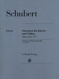 Sonatinen fr Klavier und Violine op. post. 137
