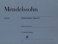 Mendelssohn Bartholdy, Felix - Orgelsonaten op. 65
