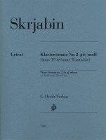Alexander Skrjabin, Valentina Rubcova - Klaviersonate Nr. 2 gis-moll op. 19 (Sonate-Fantaisie), Häftad. Tillgänglighet: Lägg i varukorg