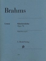 Johannes Brahms, Katrin Eich - Piano Pieces op. 76, Häftad
