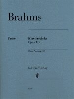Johannes Brahms, Katrin Eich - Klavierstücke op. 119 für Klavier zu zwei Händen. Revidierte Ausgabe von HN 123, Häftad