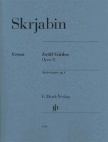 Valentina Rubcova - Alexander Skrjabin - Zwölf Etüden op. 8, Häftad. Tillgänglighet: Lägg i varukorg