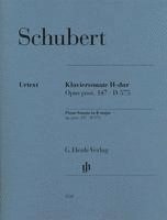 Franz Schubert - Klaviersonate H-dur op. post. 147 D 575
