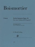 Joseph Bodin de Boismortier - Sechs Sonaten op. 14 für zwei Violoncelli (Fagotte)