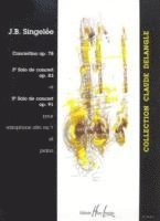 JEAN-BAPTI SINGELEE - SOLOS DE CONCERT OP78 ALTO SAXOPHONE & P, Häftad