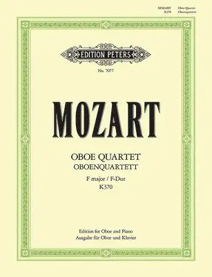 Peter Hodgson - Oboe Quartet in F K370 (368b) (Arranged for Oboe and Piano). Tillgänglighet: Lägg i varukorg